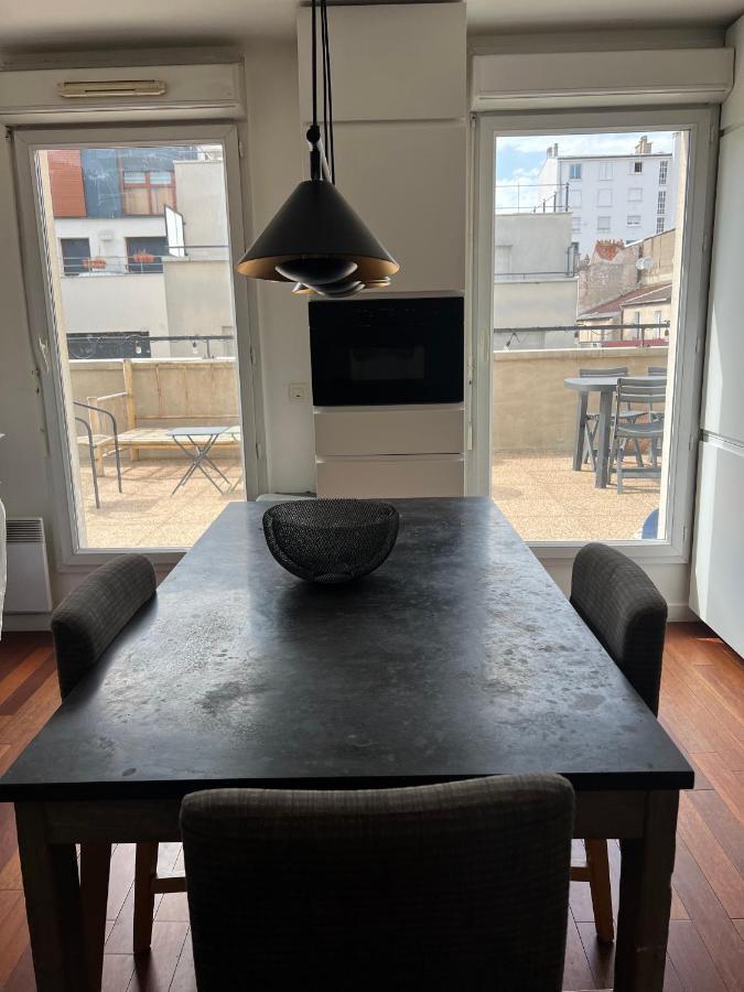 Bel Appartement Avec Terrasse Pantin Exteriér fotografie